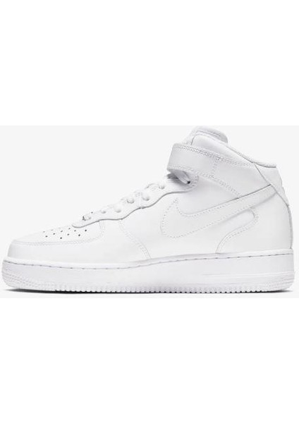 Air Force 1 '07 Mıd Beyaz Boğazlı Kadın Sneaker DH2933-111