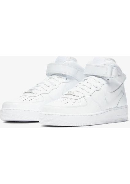 Air Force 1 '07 Mıd Beyaz Boğazlı Kadın Sneaker DH2933-111