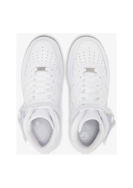 Air Force 1 '07 Mıd Beyaz Boğazlı Kadın Sneaker DH2933-111