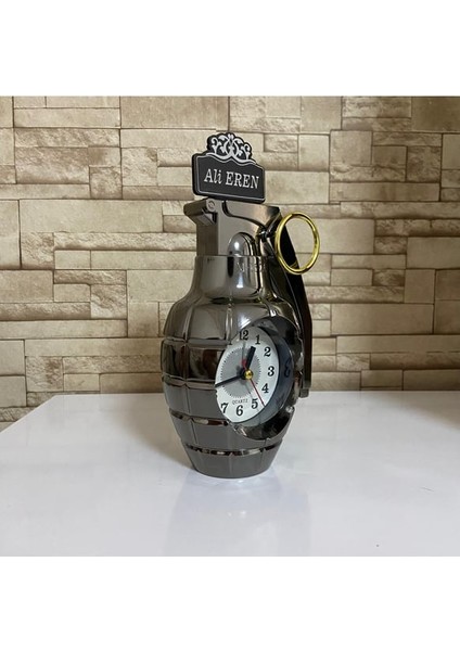 Kişiye Özel El Bombası Masa Saati