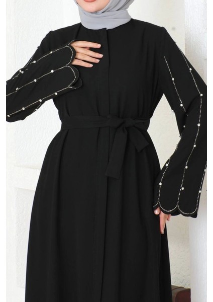 Kolları Taş Detaylı Ferace fiyatları