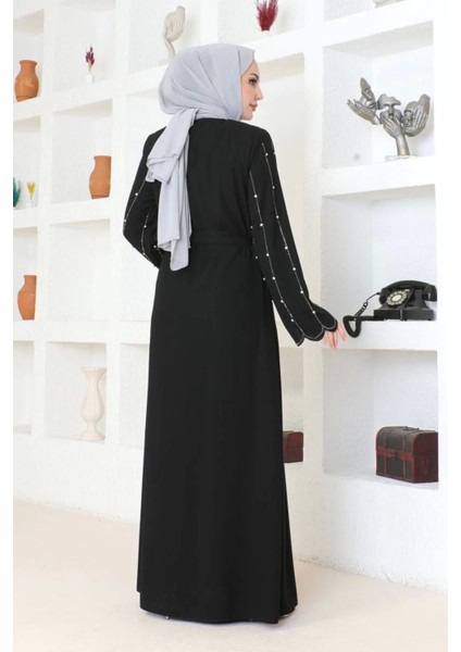 Kolları Taş Detaylı Ferace modelleri