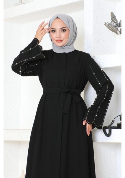 Kolları Taş Detaylı Ferace fırsatları