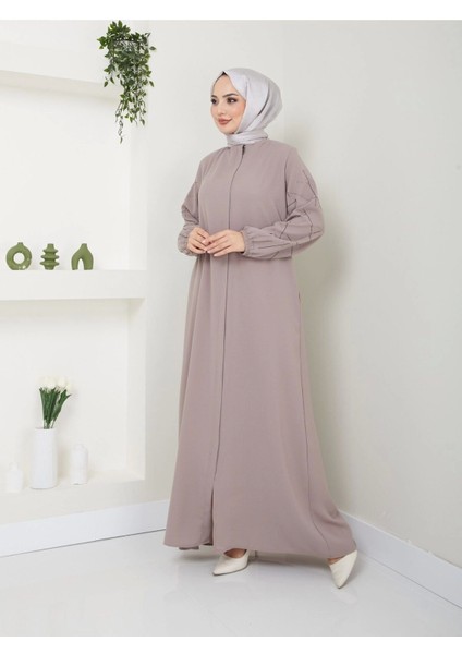 Kol Taş Detaylı Ferace modelleri