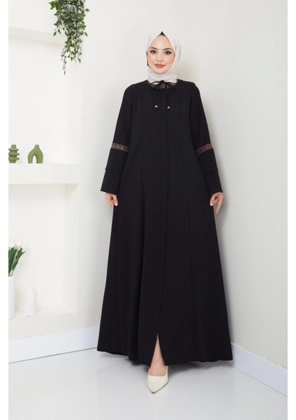 Nakış Işlemeli Büyük Beden Ferace fiyatları