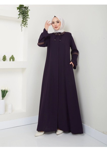 Nakış Işlemeli Büyük Beden Ferace fiyatları