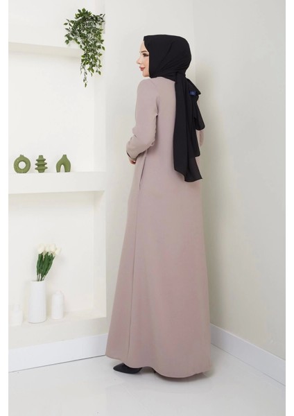 Ön ve Bilek Taş Detaylı Ferace fırsatları