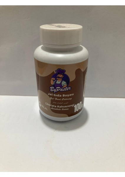 Jel Gıda Boyası Çikolata Kahverengi 100 gr