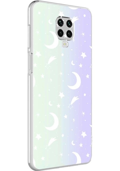 Xiaomi Redmi Note 9s Kılıf Zore M-Blue Desenli Kapak