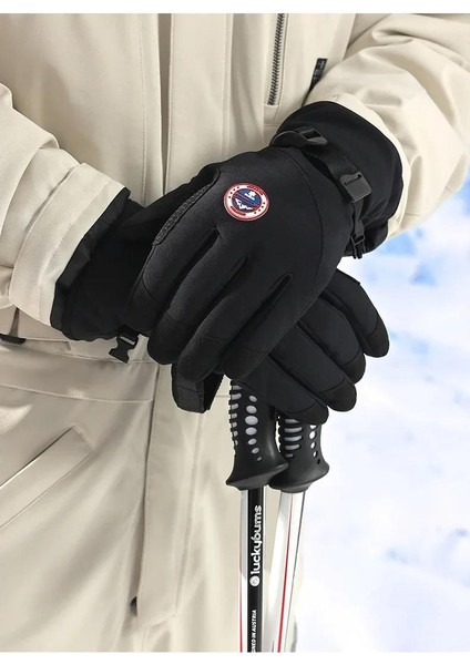 Golovejoy Ultralight Su Geçirmez Erkek Dokunmatik Kayak & Snowboard Eldiveni indirimleri