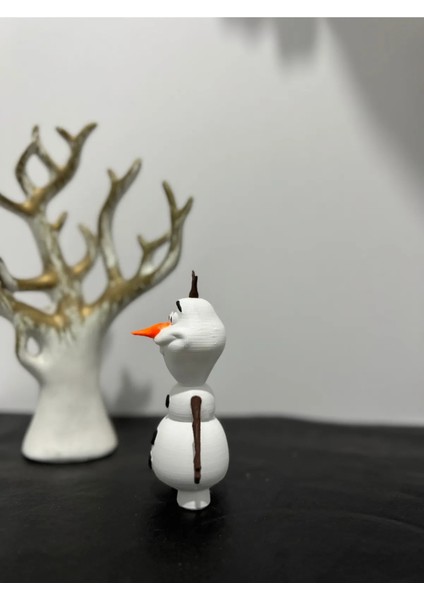 Karlar Ülkesi Temalı 3D Baskı Olaf Kardan Adam Figürü 12CM - Frozen Hediyelik ve Dekoratif fiyatları