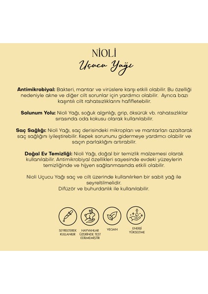 Nioli Uçucu Yağı (10 ml)