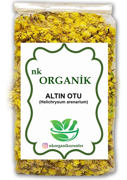 Altın Otu Ölmez Çiçek Doğal 100 gr