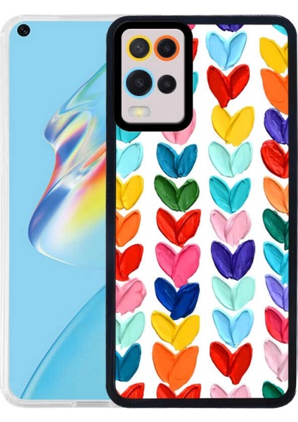 Oppo A54 4g Kılıf Zore M-Fit Desenli Kapak