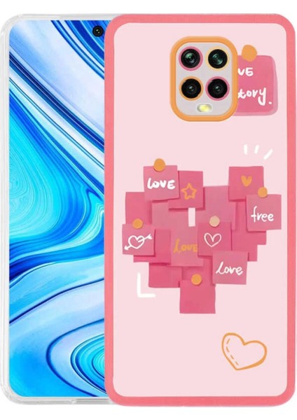 Xiaomi Redmi Note 9s Kılıf Zore M-Fit Desenli Kapak