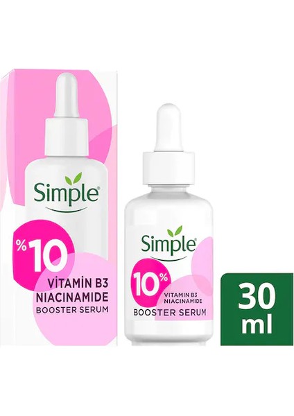 Simple Vitamin B3 Niacinamide %10 Booster Serum 30 ml