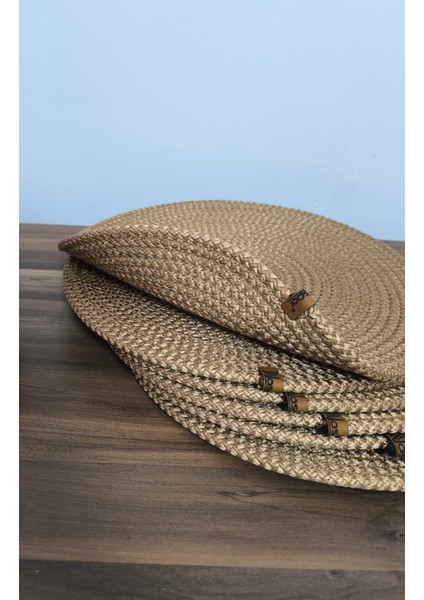 6 Adet 32 cm Gold Supla / Amerikan Servis/ Sepet 20 cm *6 cm