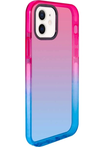 Apple iPhone 12 Kılıf Zore Renkli Punto Kapak