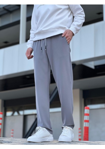 Elitwear Yeni Sezon Rahat Kalıp Esnek Kumaş Beli Lastikli Baggy Jogger Pantolon