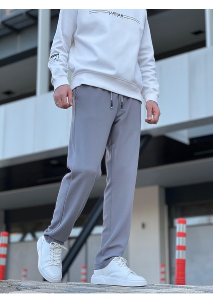 Elitwear Yeni Sezon Rahat Kalıp Esnek Kumaş Beli Lastikli Baggy Jogger Pantolon