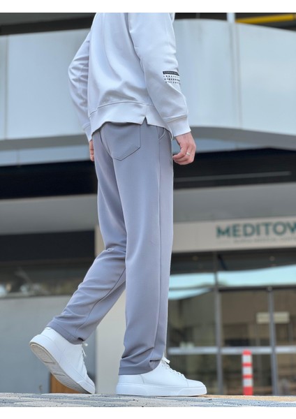 Elitwear Yeni Sezon Rahat Kalıp Esnek Kumaş Beli Lastikli Baggy Jogger Pantolon