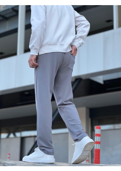 Elitwear Yeni Sezon Rahat Kalıp Esnek Kumaş Beli Lastikli Baggy Jogger Pantolon