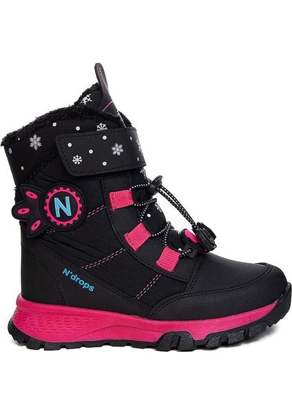 Kids Club Shoes NDROPS-014 Içi Yünlü Unisex Kar Botu Çocuk Bot