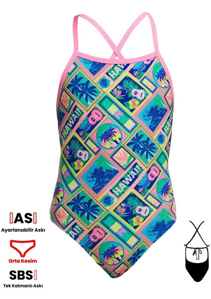 Tmt Ukule Babe Kız Çocuk Antrenman Mayo, Sırt Bağlamalı fiyatları