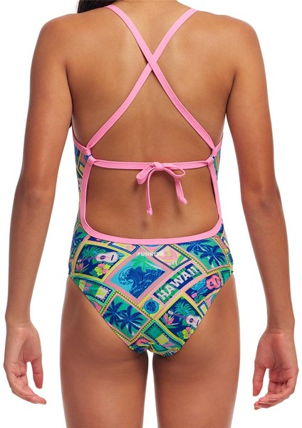 Tmt Ukule Babe Kız Çocuk Antrenman Mayo, Sırt Bağlamalı fırsatları