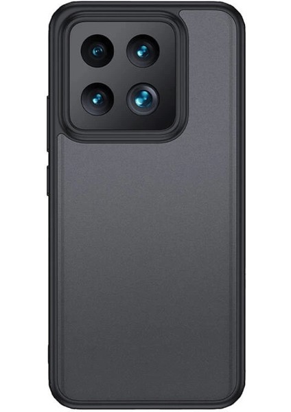 Xiaomi Mi 14 Kılıf Sert Pc Arka Yüzey Wireless Şarj Özellikli Zore Flet Magsafe Kapak