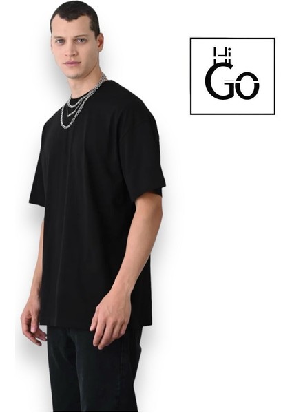 Oversize Basic Erkek T-Shirt