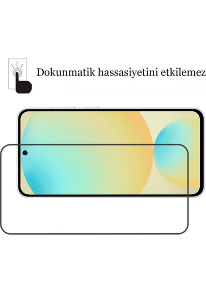Samsung Galaxy S24 Fe Cam 5d Tam Kaplayan 9h Temperli Ekran Koruyucu