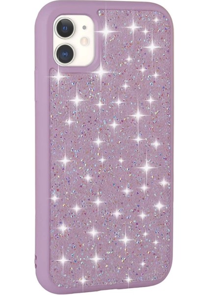 Apple iPhone 11 Kılıf Parlak Taşlı Tasarım Zore Pırlanta Kapak