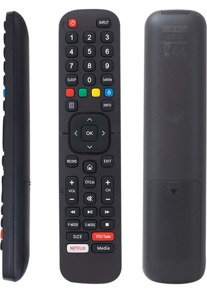 Strong Netflix-Youtube-Media Tuşlu Lcd-Led Tv Kumandası 123206