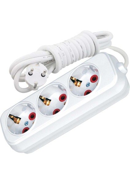 3'lü Topraklı Kablolu Grup 3 Metre 325034