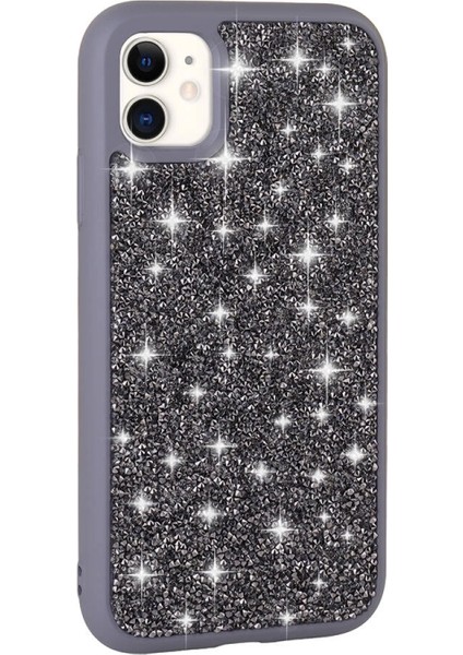 Apple iPhone 11 Kılıf Parlak Taşlı Tasarım Zore Pırlanta Kapak