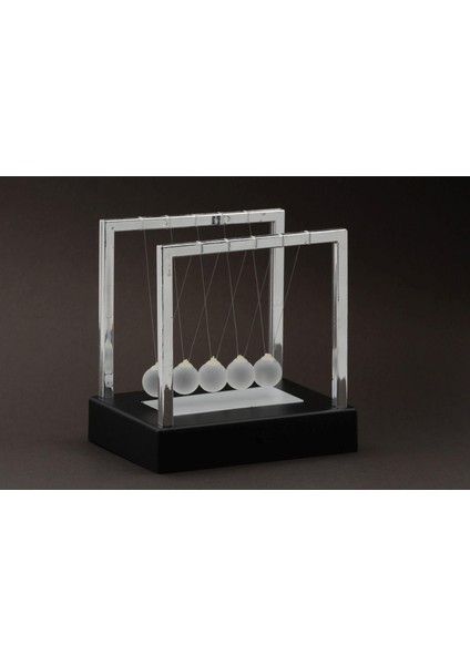 Işıklı Newton Un Beşiği Denge Topları Kuramı Momentumun Korunumu