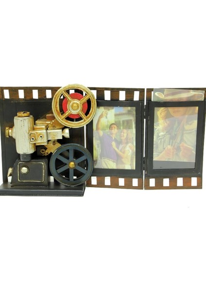 Dekoratif Metal Çerçeve Sinema Temalı Vintage Ev Ofis Hediyelik fiyatları