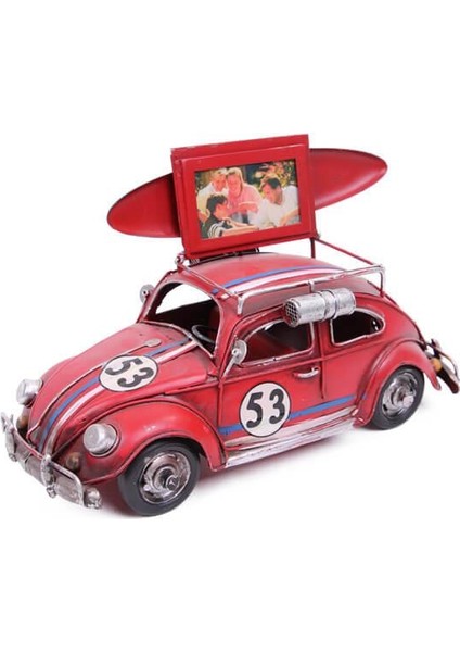 Dekoratif Metal Araba Çerçeveli Vintage Vosvos Hediyelik fiyatları