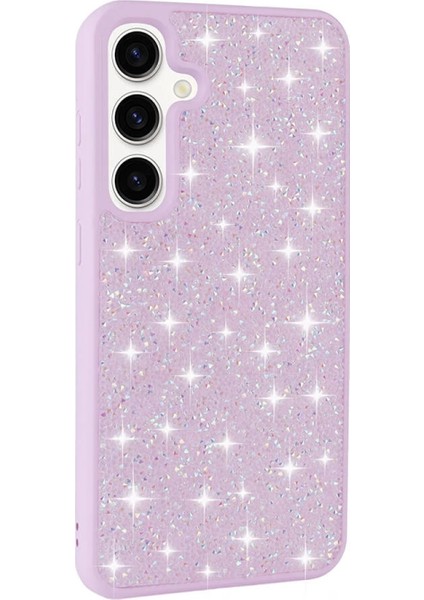 Galaxy S24 Kılıf Parlak Taşlı Tasarım Zore Pırlanta Kapak