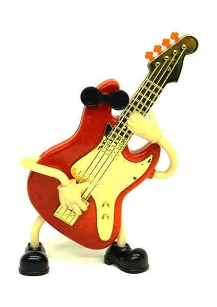 Gitar Müzikli Müzik Kutusu Kurmalı Dekoratif Hediyelik