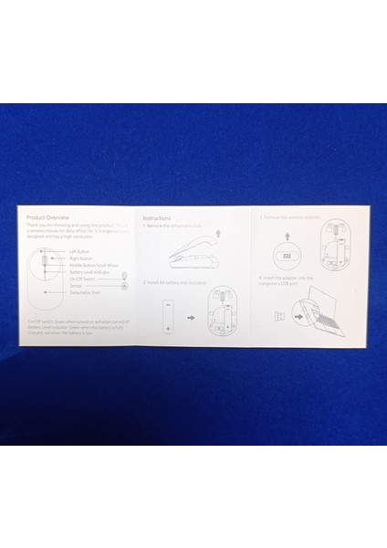 Orjinal Çift Modlu Dual Mode Kablosuz Bluetooth Mouse 1200 Dpi Siyah (WXSB01MW)