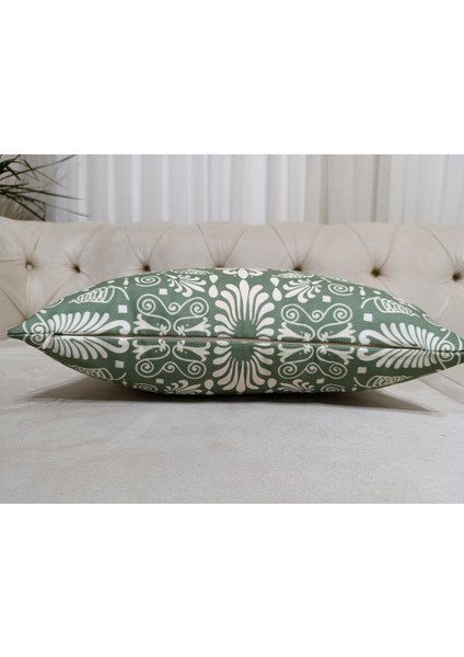 Çift Tarafı Baskılı Kırlent Kılıfı | Motif Desenli Kırlent Kılıfı | 4'lü Takım Kırlent Kılıfı modelleri