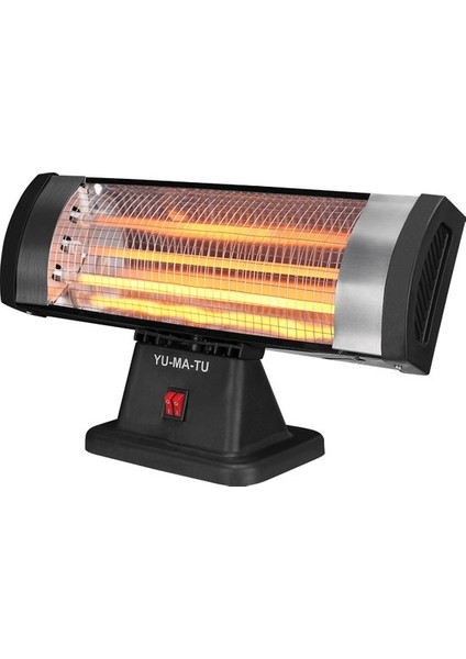 Yumatu YT-9033 1800W Seyyar Masa Altı Infrared Isıtıcı 3 Çubuklu