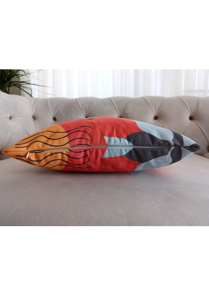 Çift Tarafı Baskılı Kırlent Kılıfı | Modern Desenli Kırlent Kılıfı | 4'lü Takım Kırlent Kılıfı modelleri