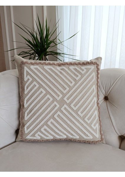 Bohem Tarz Punch Nakışlı 2'li Takım Kırlent Kılıfı fırsatları