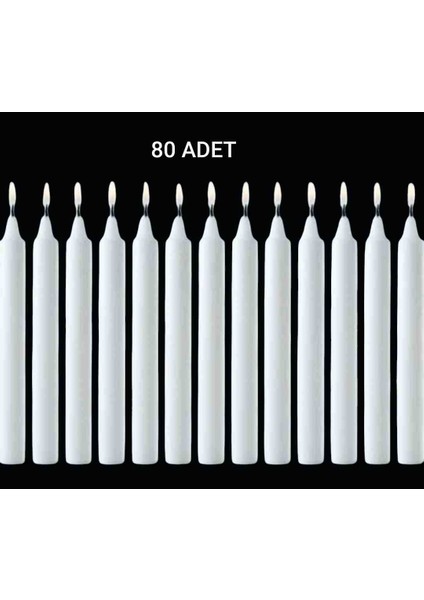 80 Adet Bakkal Mum