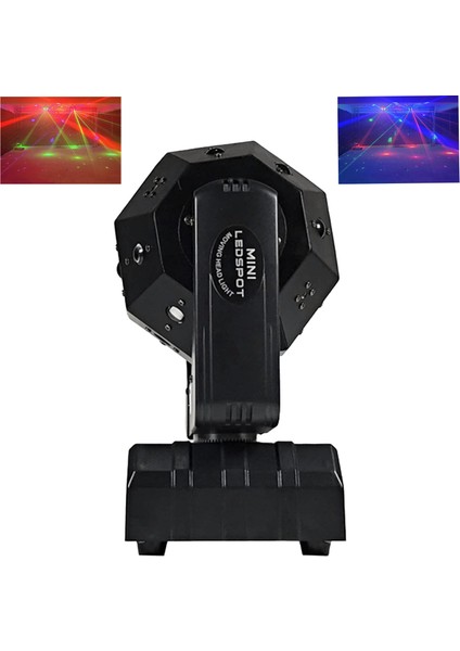 WASH-400 Hareketli Lazer Strobe Disko Robot Işık 16X3W Sahne Disko Topu DMX512