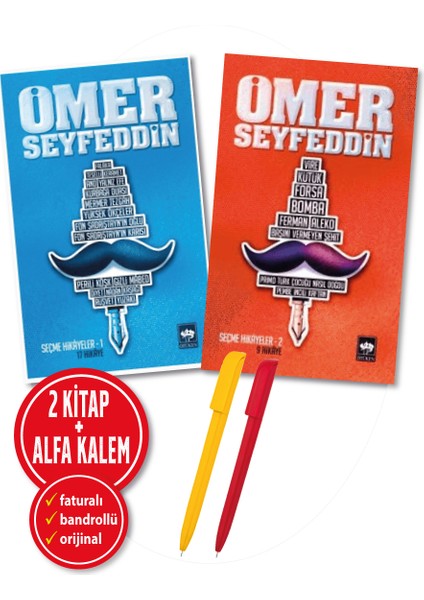 Seçme Hikayeler (1 – 2) (Alfa Kalem) - Ömer Seyfettin
