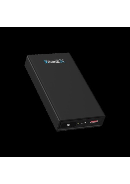 Powerbank 20000 mAh 2.1 Amper Dijital Göstergeli ENR-P20188DC Siyah